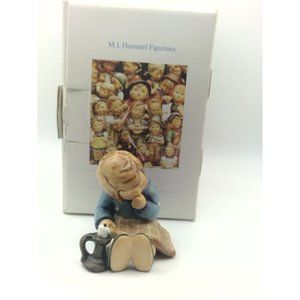Vintage Hummel Goebel Figure Nickerchen 1987 #213 "A Nap" With Box